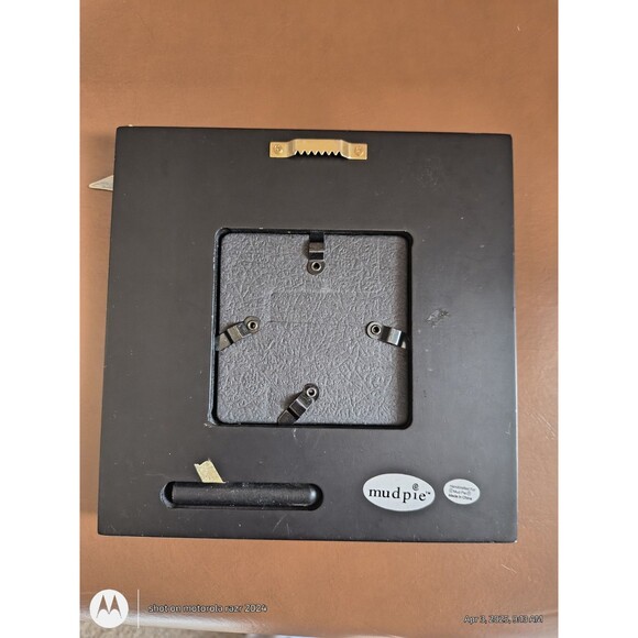 Mudpie Picture Frame Star Black Baby Table Decor - Picture 10 of 10